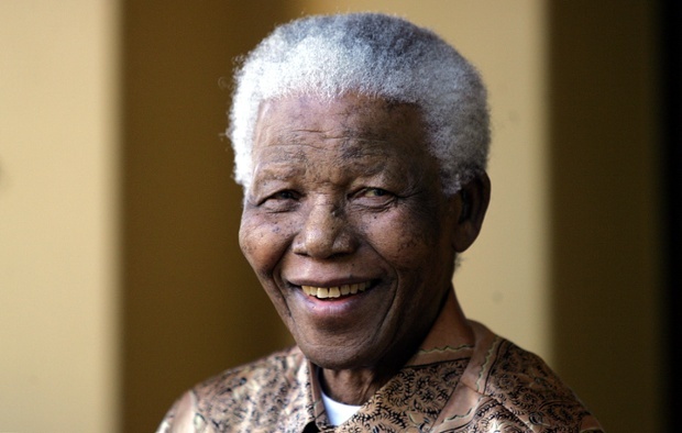 Nelson Mandela, who referred to the Magna Carta during his 1964 trial. Photograph: Alexander Joe/AFP/Getty